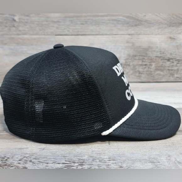 Dutch Bros Coffee Drink More Coffe Dad Trucker Black Hat - Picture 4 of 7